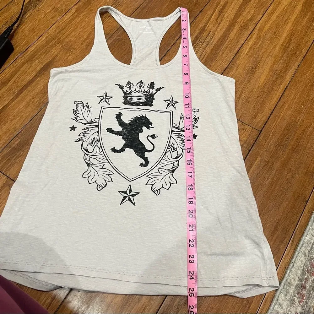 Express Logo Razorback Tank Top - Picture 15 of 16